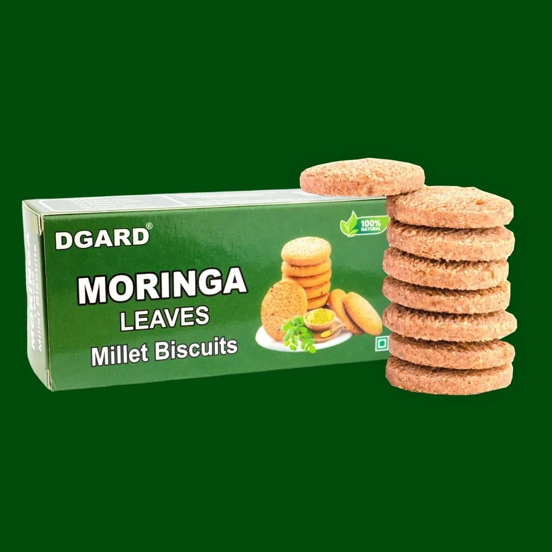 Moringa Leaves Millet Biscuits
